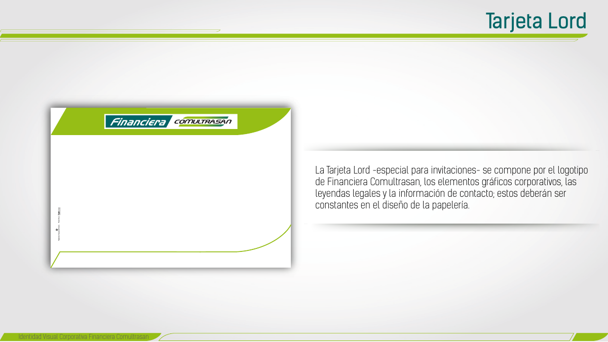 Tarjeta Lord