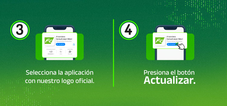 Paso 2 - Cómo actualizar la App