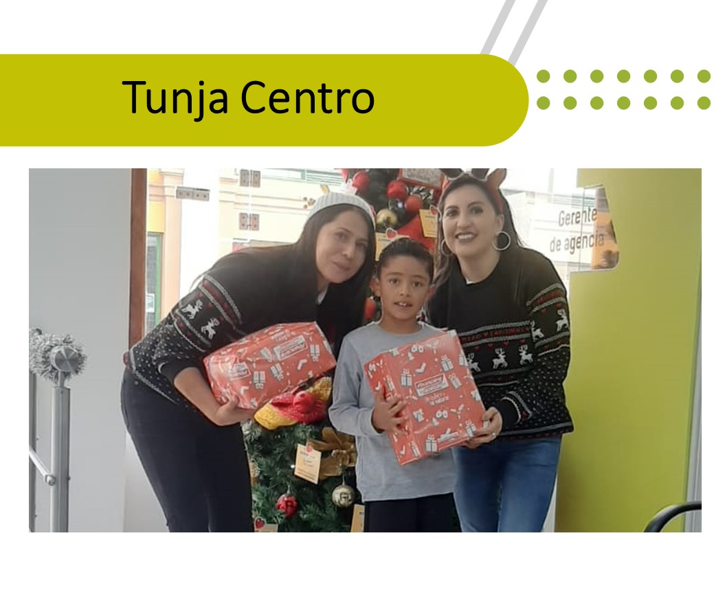 Entrega de regalos Tunja Centro