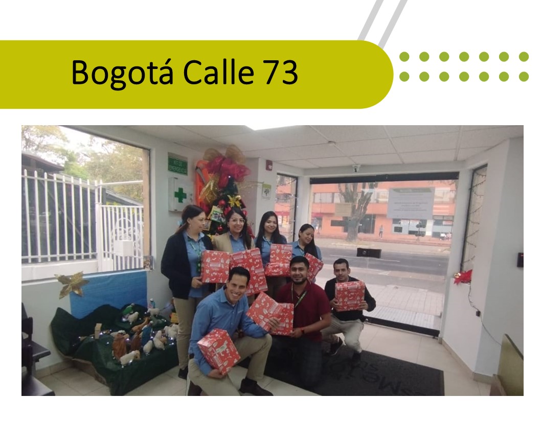 Entrega de regalos Bogotá
