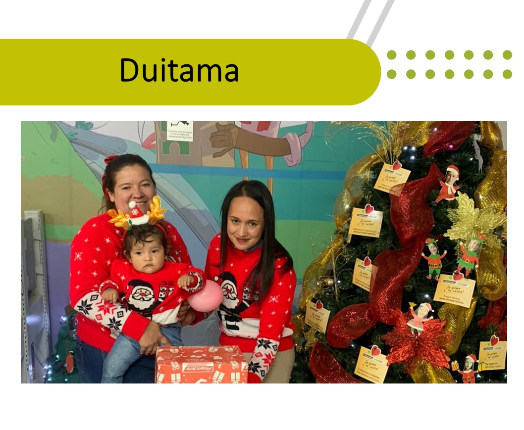 Entrega de regalos Duitama