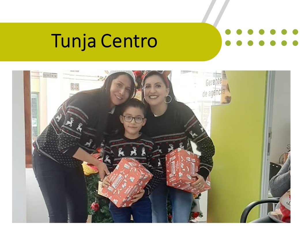 Entrega de regalos Tunja Centro