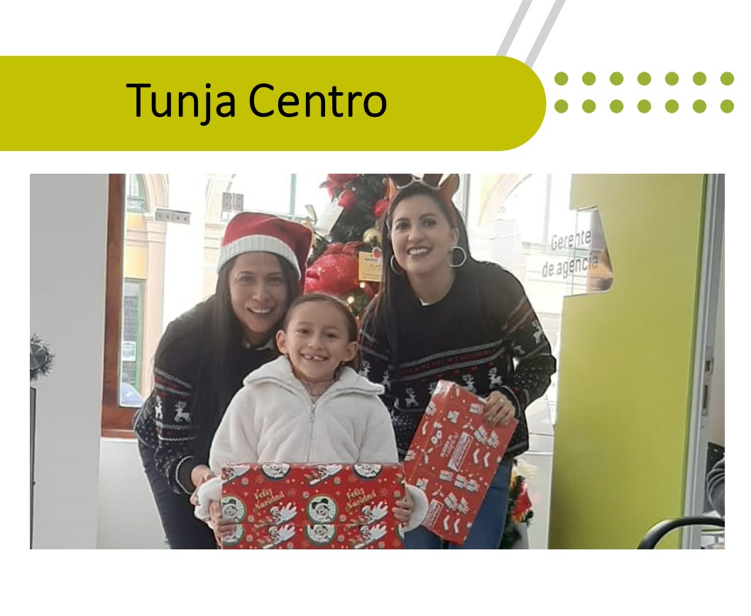 Entrega de regalos Tunja Centro