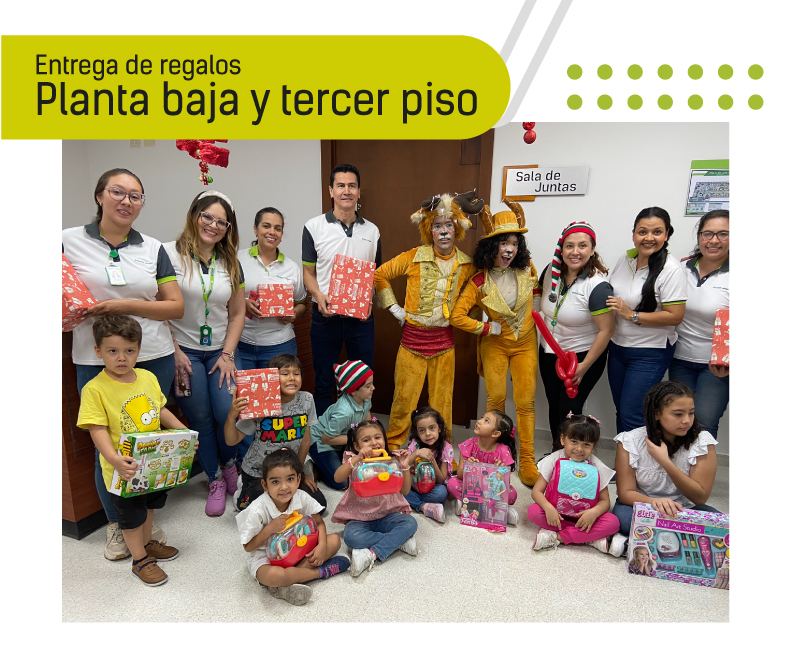 Entrega Regalos edificio