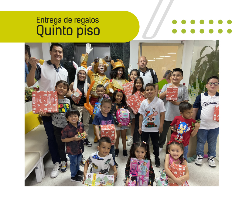 Entrega Regalos edificio