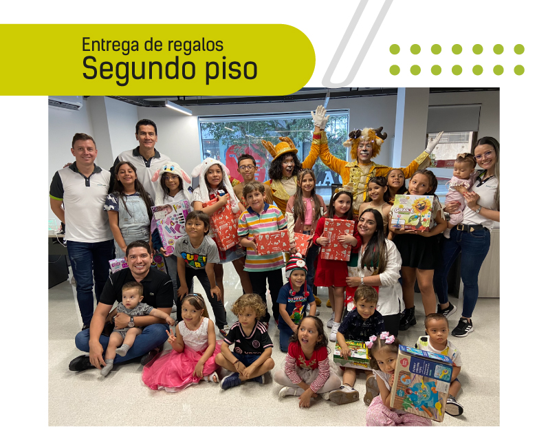 Entrega Regalos edificio