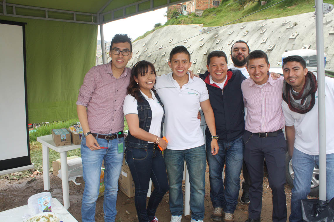 Brigada de salud en Bogotá