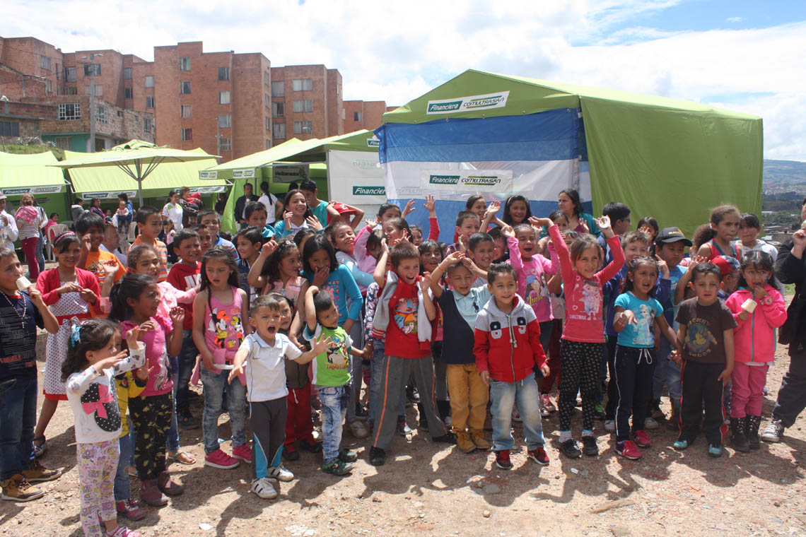 Brigada de salud en Bogotá