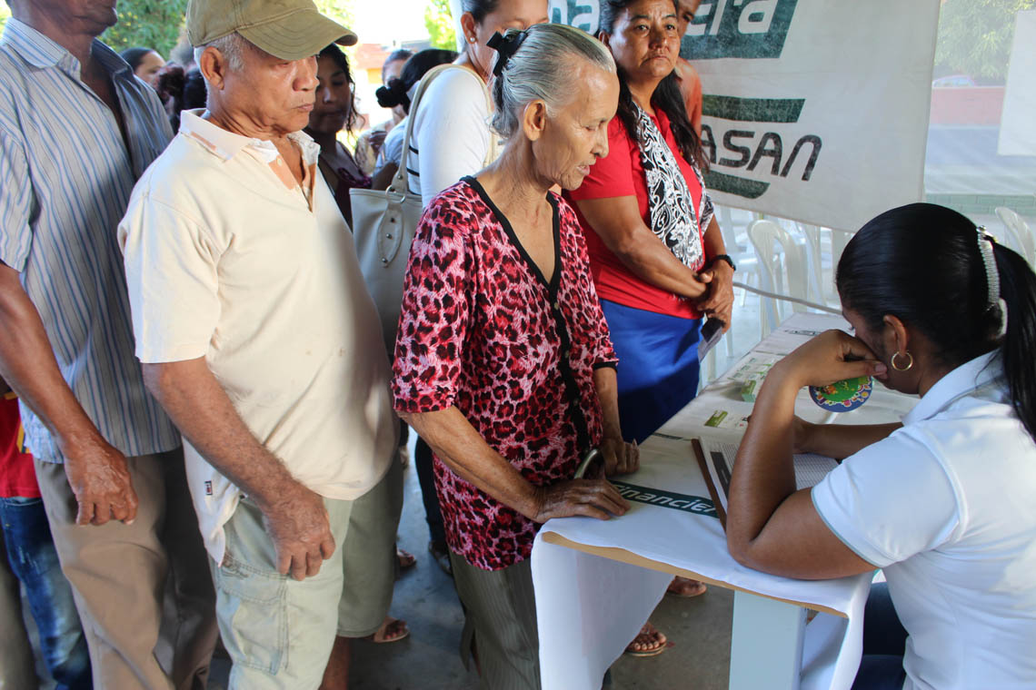 Brigada de salud en Curumaní