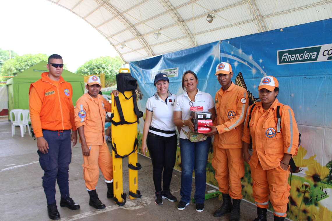 Brigada de salud en Curumaní