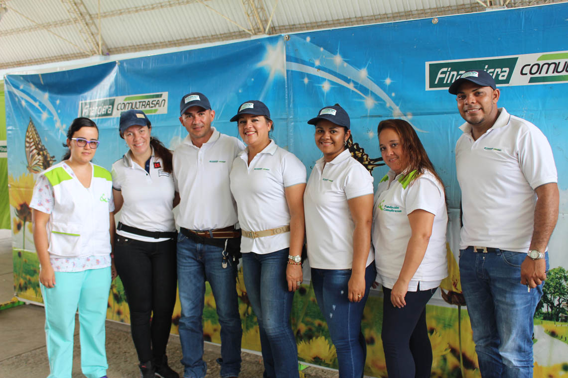 Brigada de salud en Curumaní