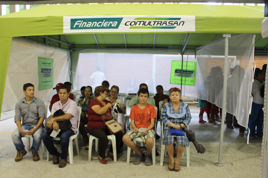 Brigada de salud en  Rionegro