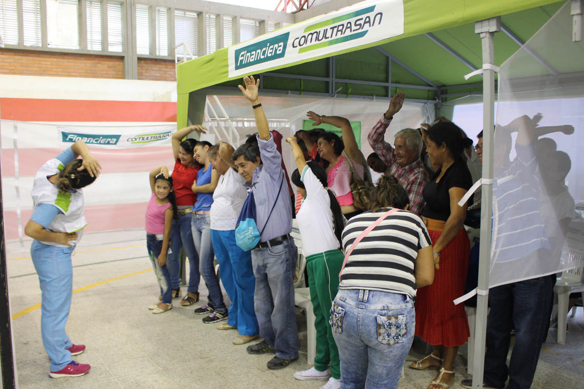 Brigada de salud en  Rionegro