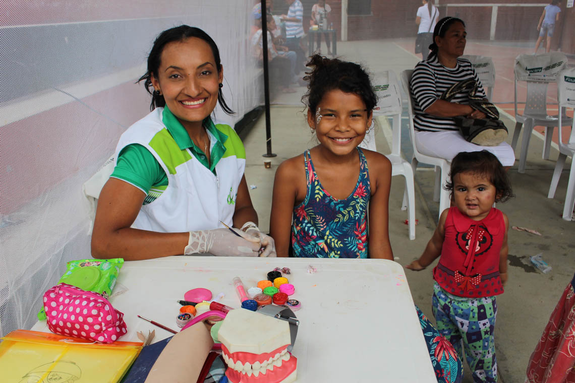 Brigada de salud en San Alberto