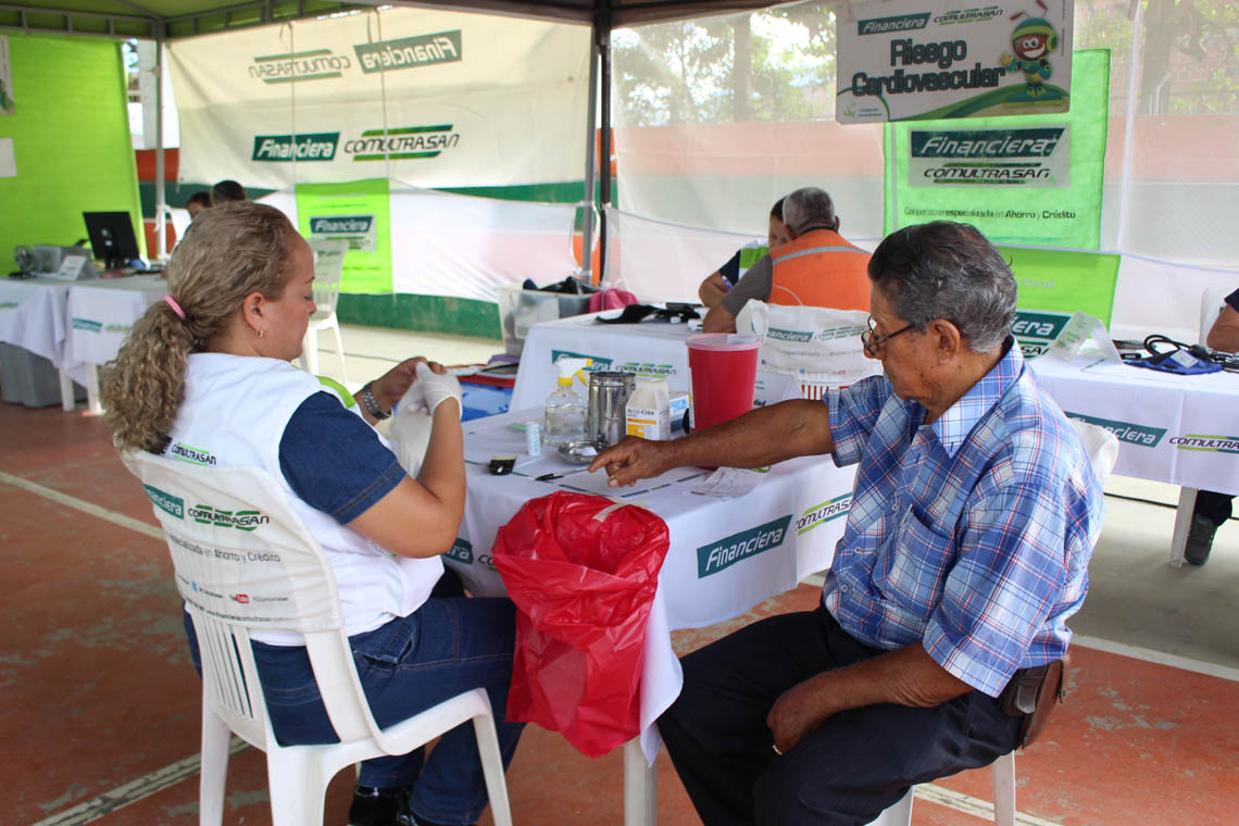 Brigada de salud en San Alberto