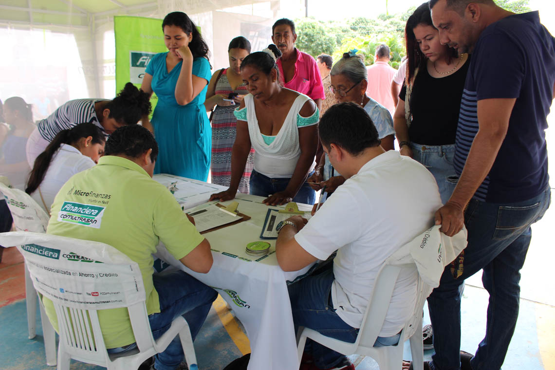 Brigada de salud en San Alberto