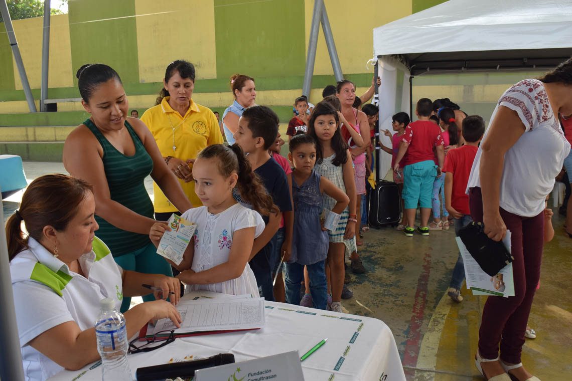 Brigada de salud en  San Martín 