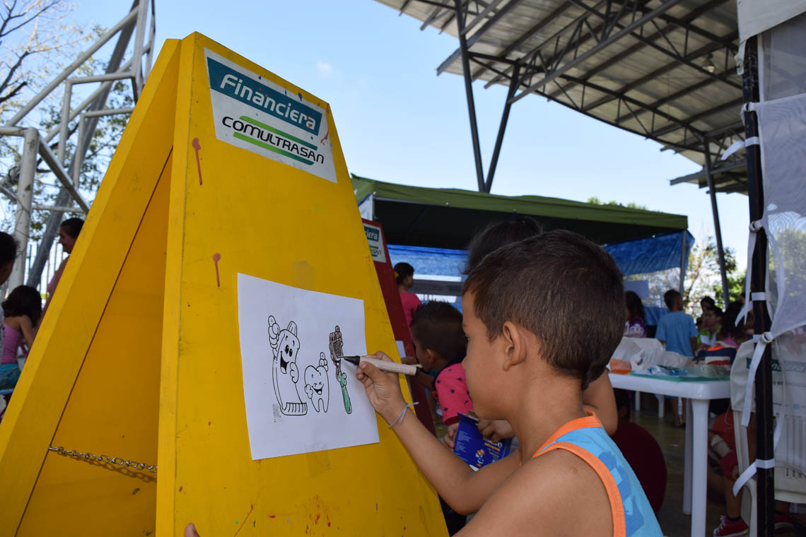 Brigada de salud en  San Martín 