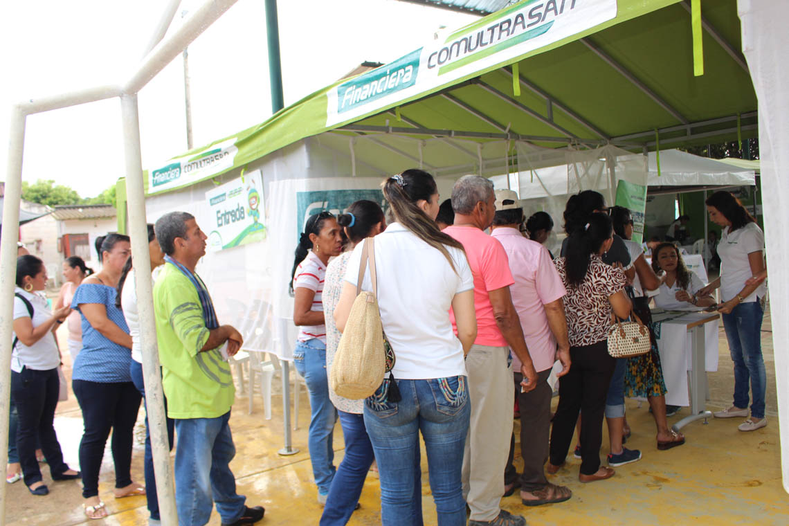 Brigada de salud en Aguachica