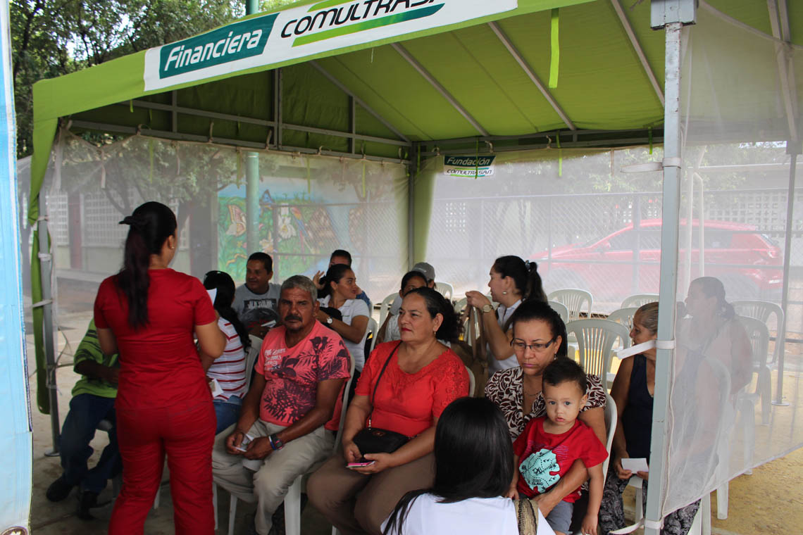 Brigada de salud en Aguachica