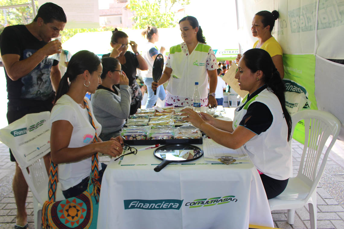 Brigada de salud en Barbosa