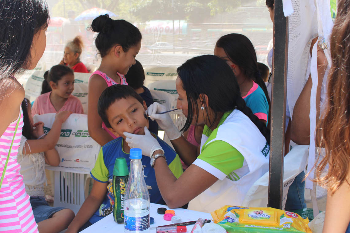 Brigada de salud en Barbosa