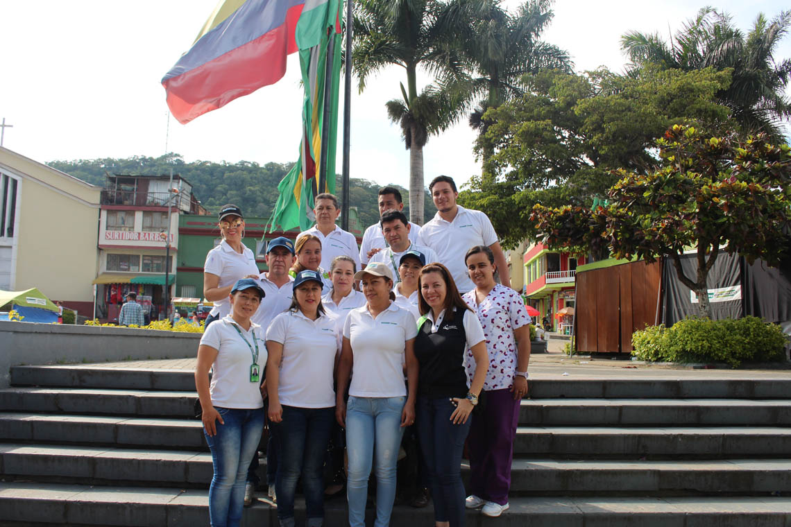 Brigada de salud en Barbosa