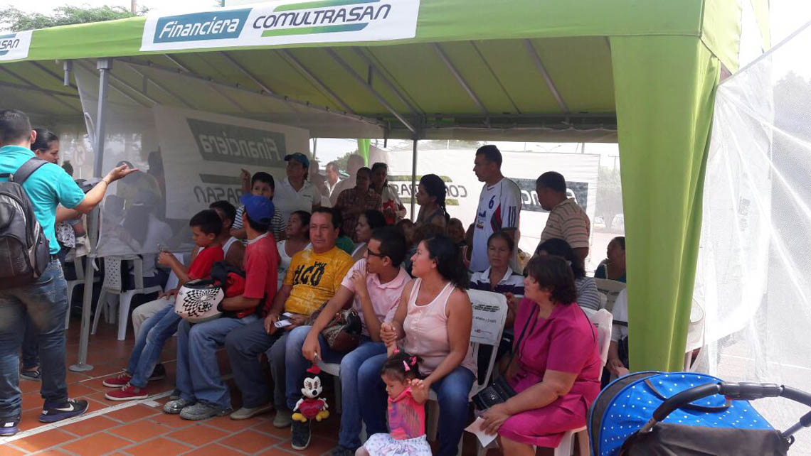 Brigada de salud en Barrancabermeja