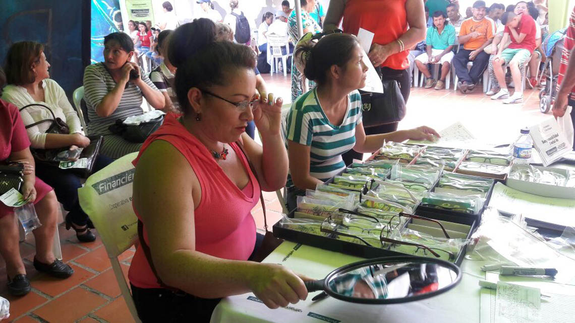 Brigada de salud en Barrancabermeja
