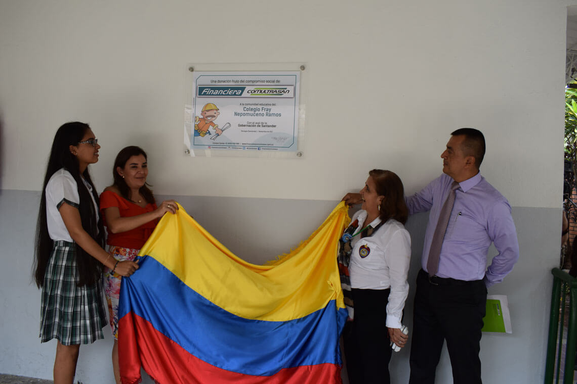 Donación - Colegio Fray Nepomuceno Ramos