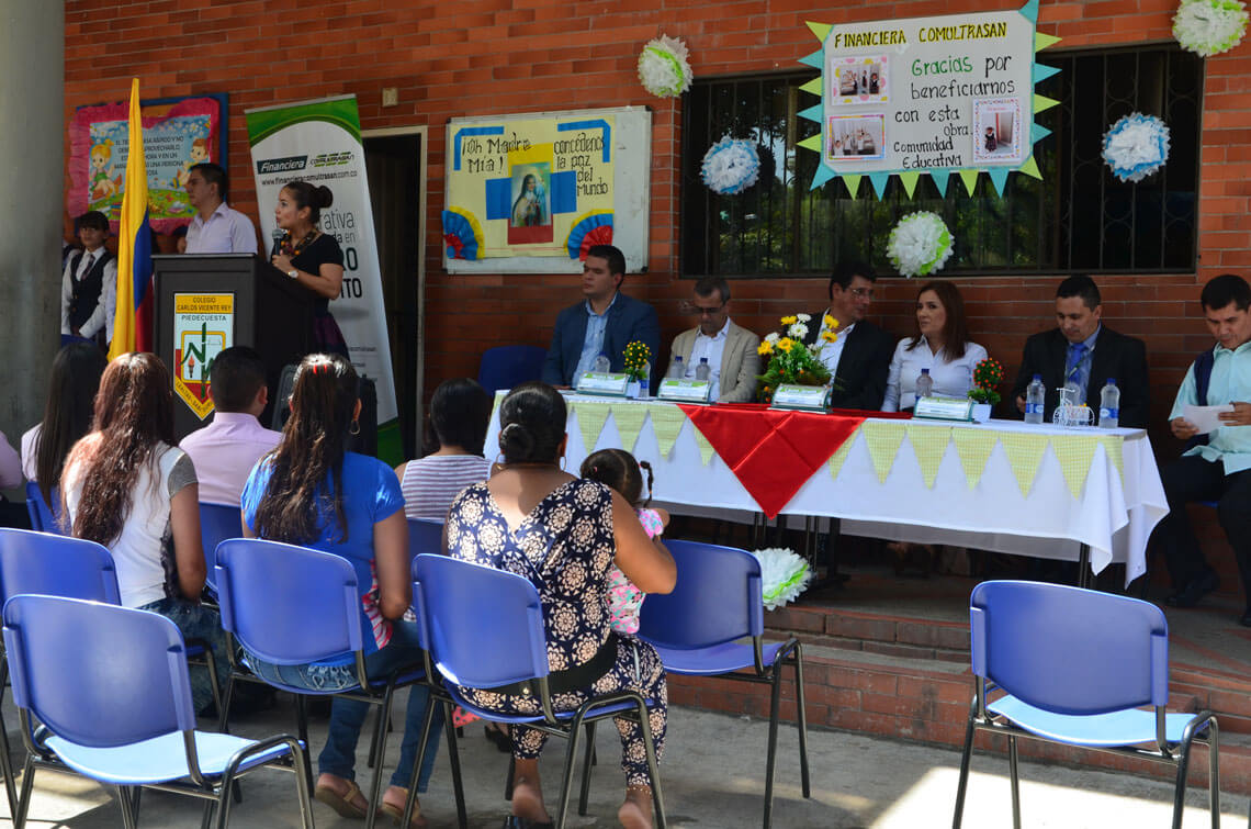 Donación - Colegio Carlos Vicente Rey