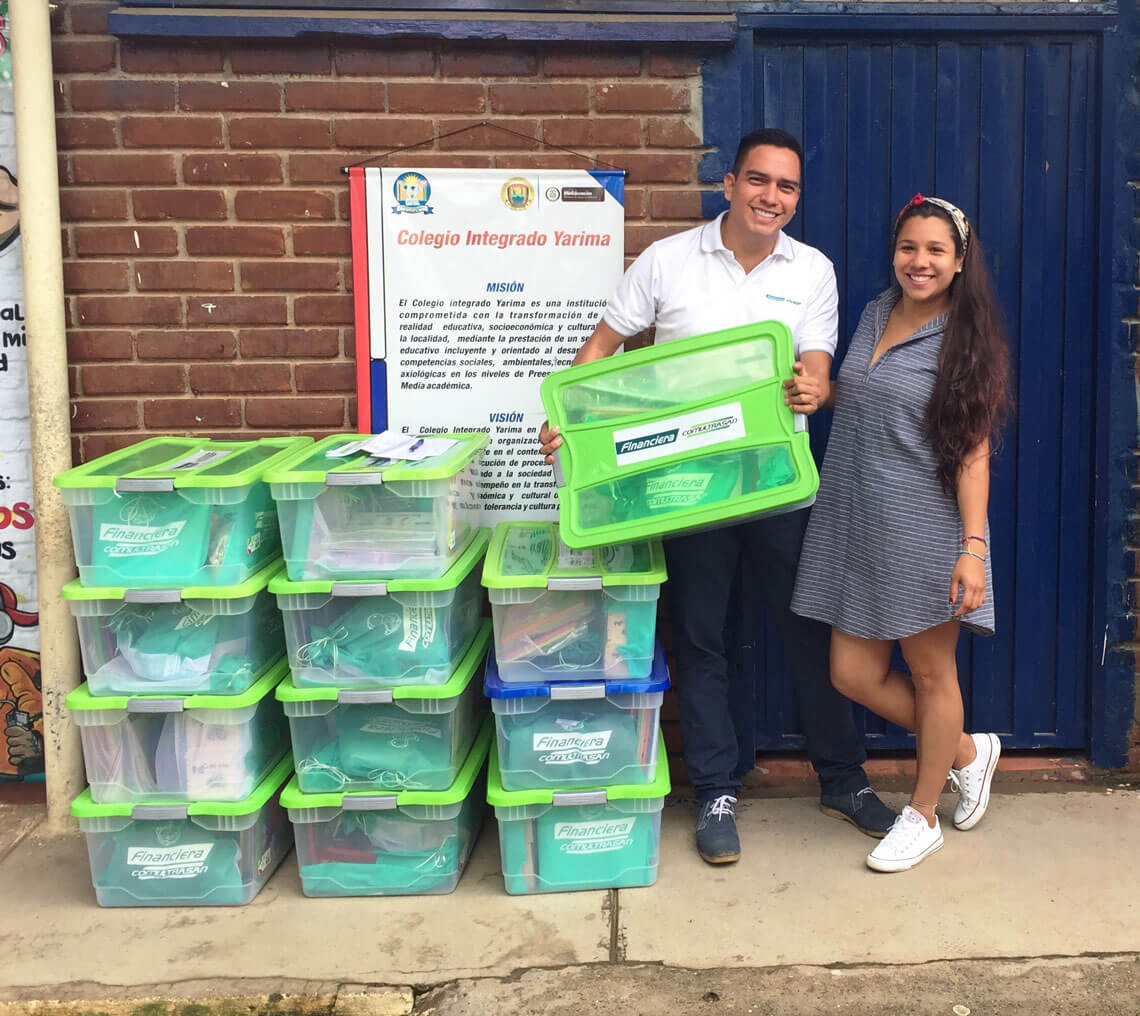 Donación - Colegio Integrado Yarima