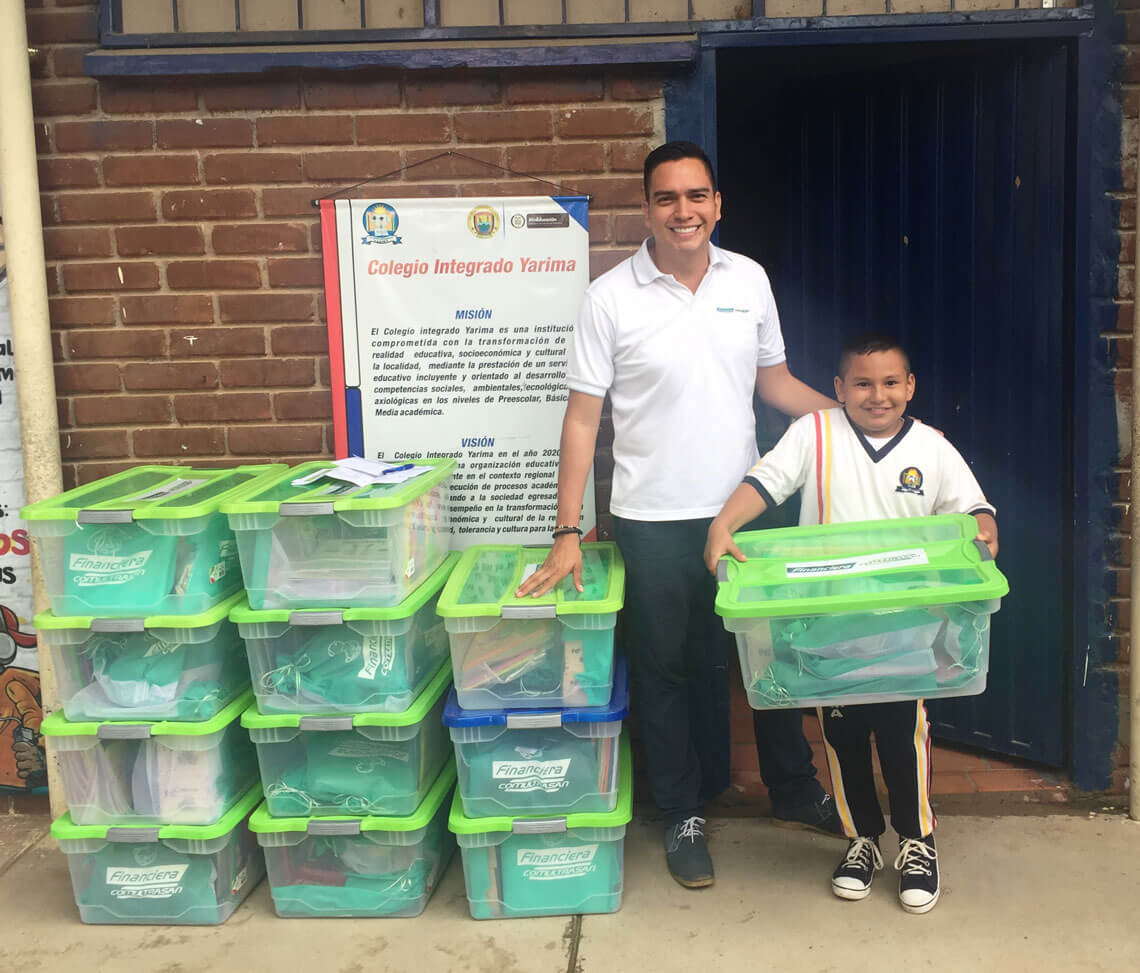 Donación - Colegio Integrado Yarima