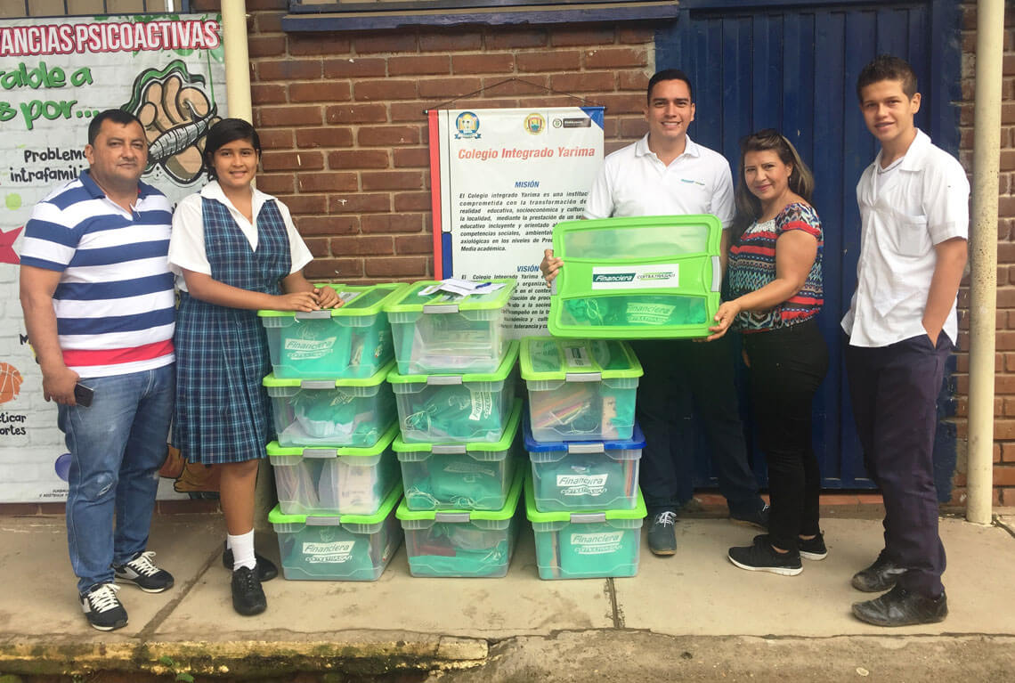 Donación - Colegio Integrado Yarima