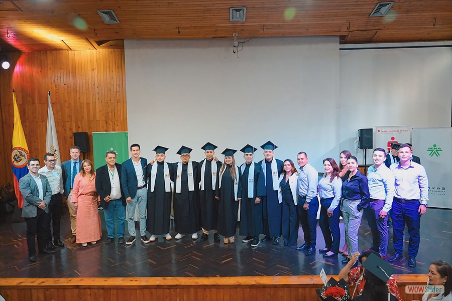 Ceremonia grados Sena - Formación Dual