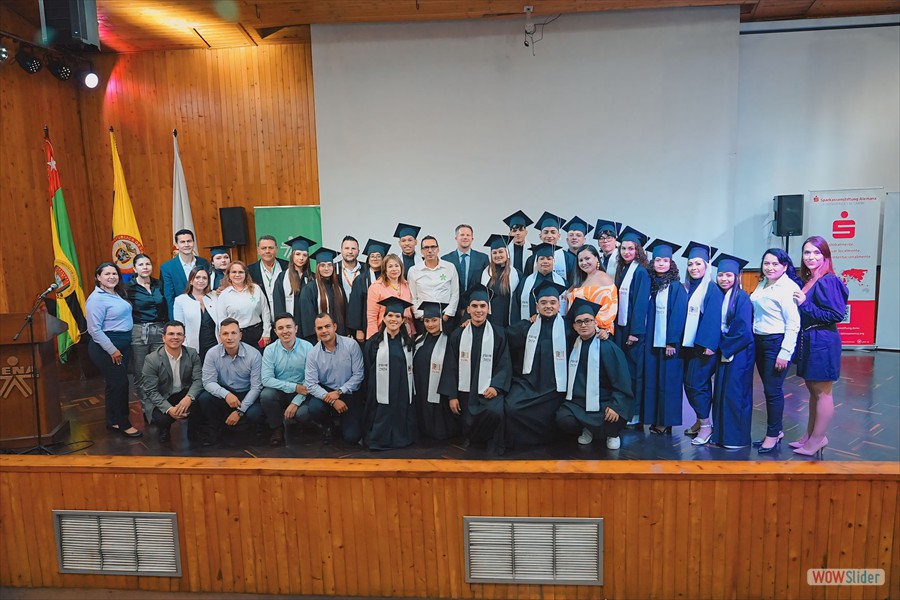 Ceremonia grados Sena - Formación Dual