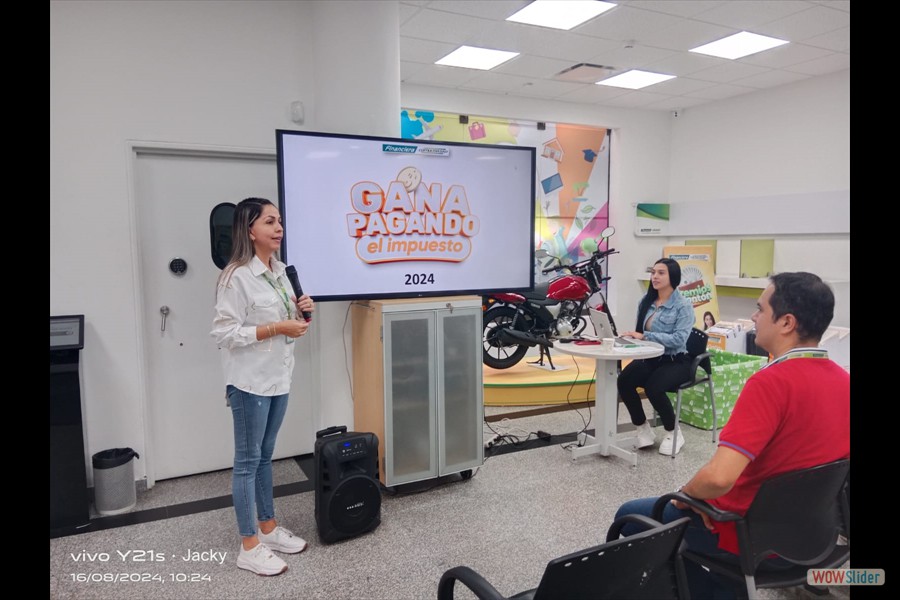 Sorteo Gana Pagando el Impuesto - Calle 35