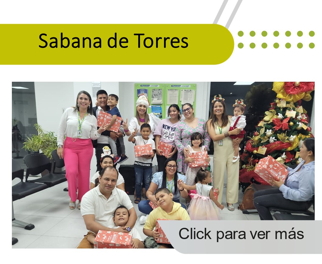 Entrega de regalos Sabana