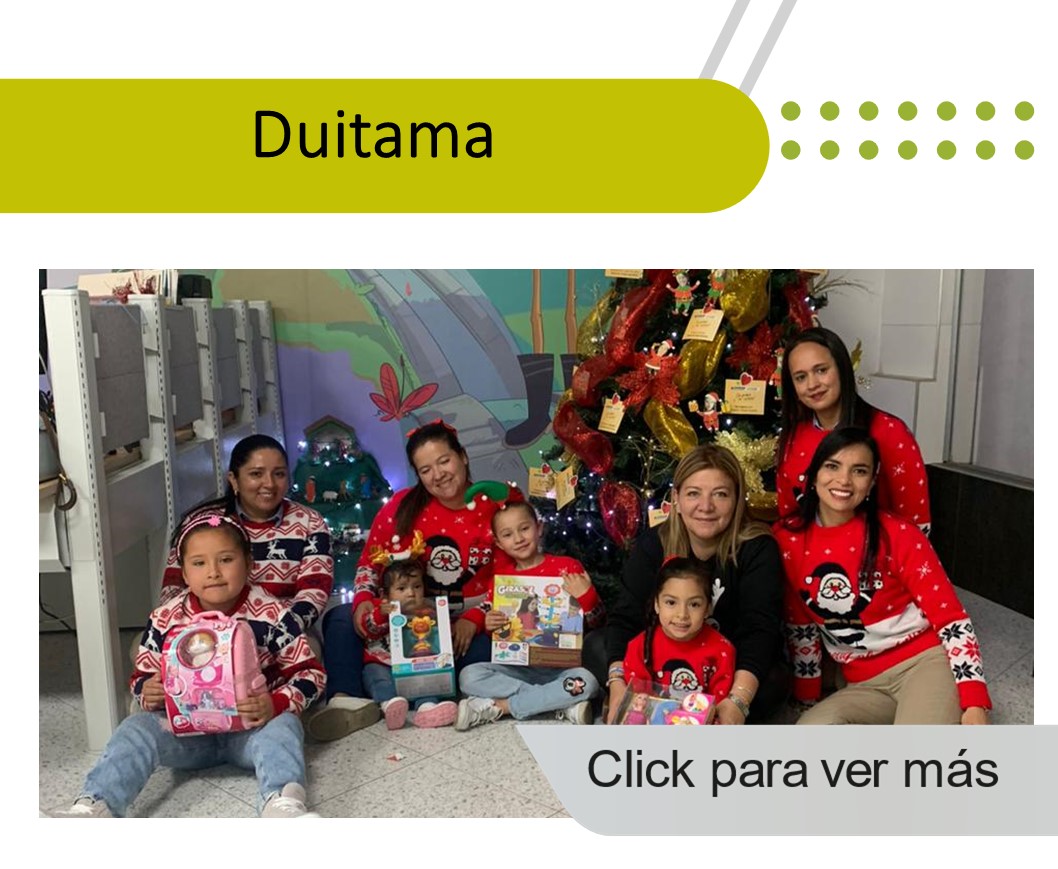 Entrega de regalos Duitama