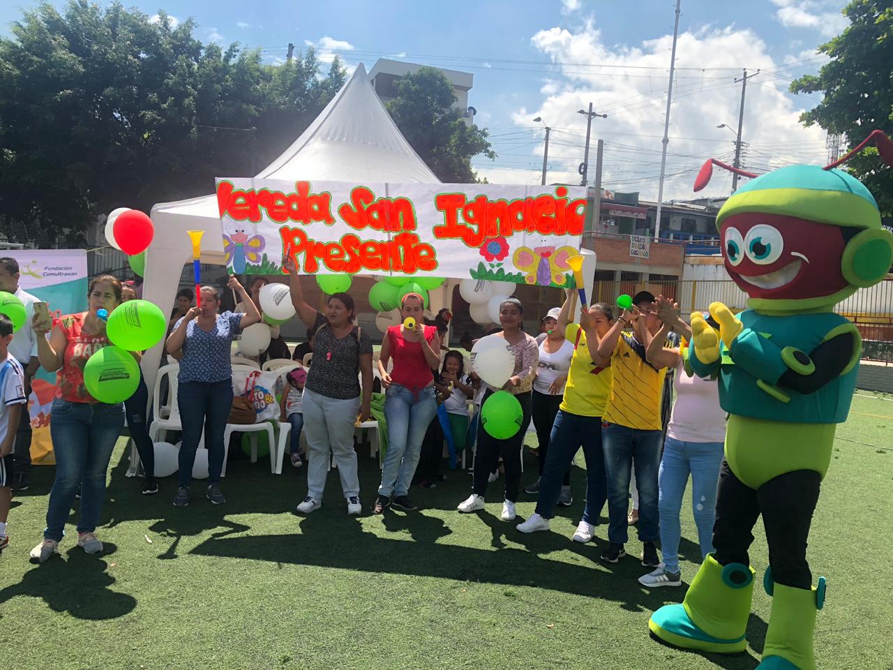 Huellas comunales Kennedy Bucaramanga