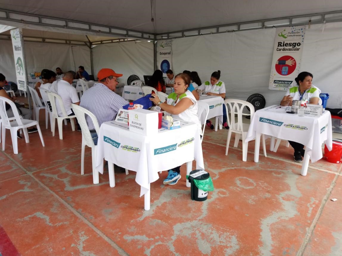 Brigada de salud en San Alberto