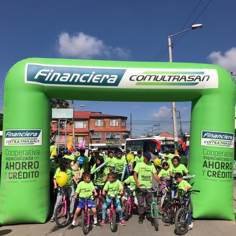 Ciclopaseo en Madrid Cundinamarca