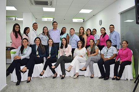 Reinaguración Agencia Barrancabermeja Comercio