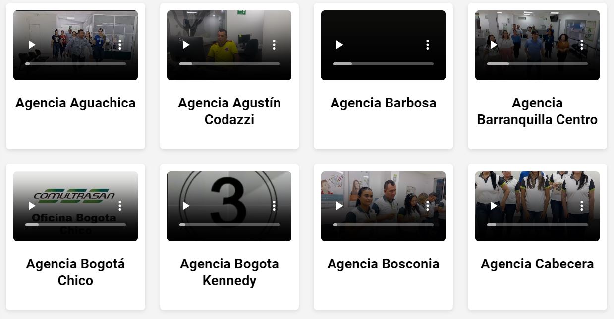 Haz clic para conocer todos los videos.